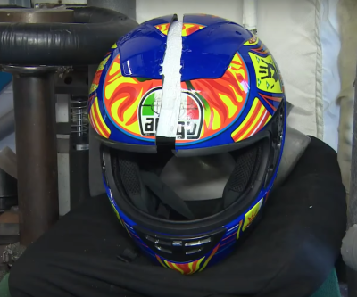 Fake AGV helmet